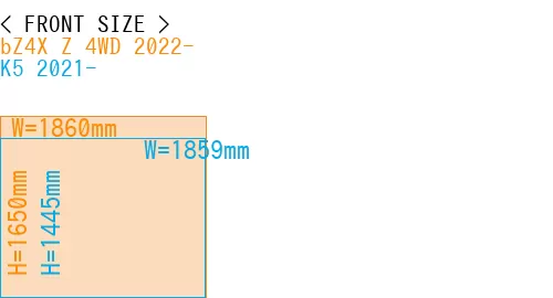 #bZ4X Z 4WD 2022- + K5 2021-